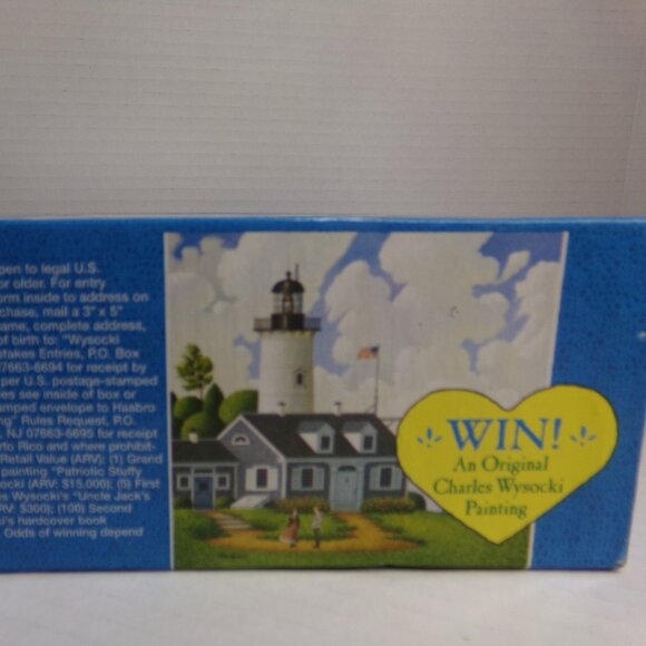 NWT Jigsaw Puzzle 1000 Piece Lighthouse Ocean Charles Wysocki Jayson Sparkin' - Picture 8 of 13